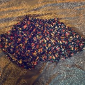 Floral Skort